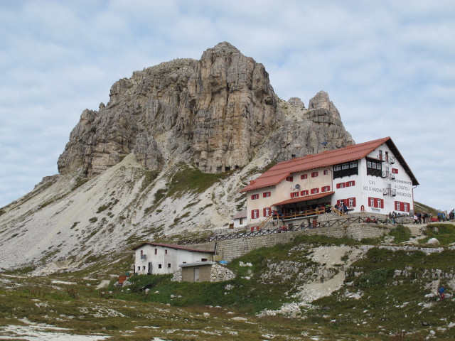 Drei-Zinnen-H&uuml;tte, 2.405 m (22. Sept.)