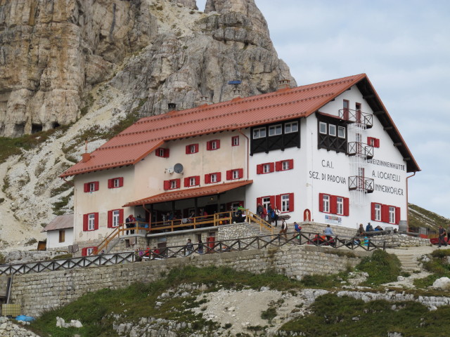 Drei-Zinnen-H&uuml;tte, 2.405 m (22. Sept.)