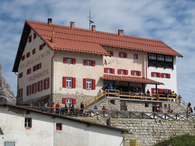 Drei-Zinnen-H&uuml;tte, 2.405 m (22. Sept.)