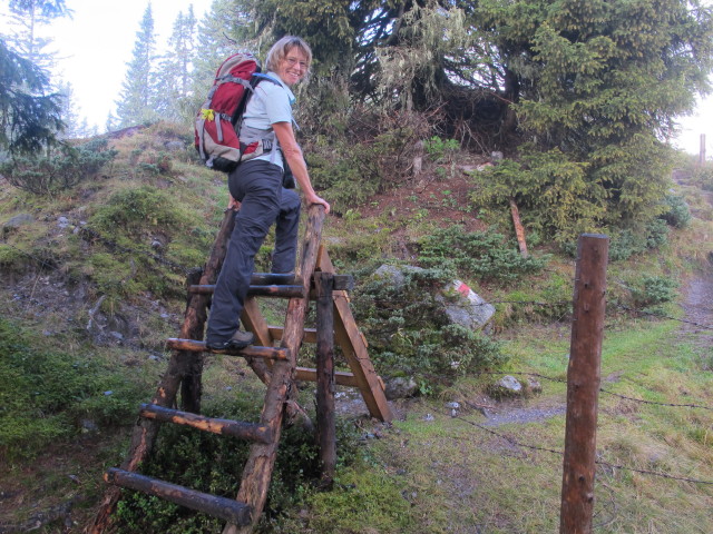 Mama zwischen Tiergartenalm und Sunnh&uuml;tte (28. Sept.)