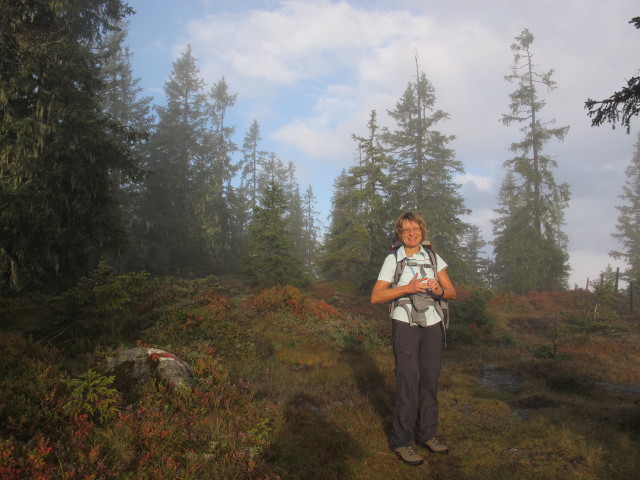 Mama zwischen Tiergartenalm und Sunnh&uuml;tte (28. Sept.)