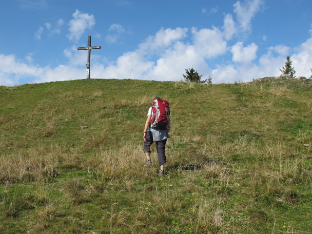 Mama zwischen Hochegg und Gamsk&ouml;gerl (28. Sept.)