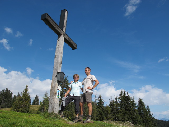 Mama und ich am Gamsk&ouml;gerl, 1.746 m (28. Sept.)
