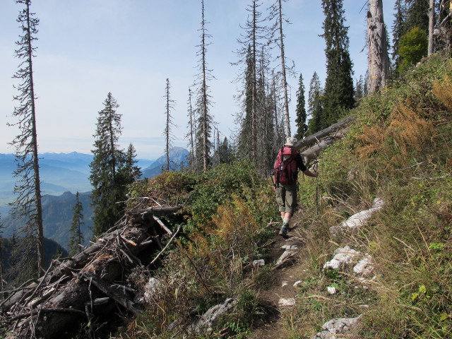 Christoph am Weg 217 zwischen H&ouml;llerris'n und s' Zirml