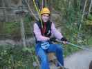 Florian im Parcours 'Baummarder' im Kletterwald Buchenberg