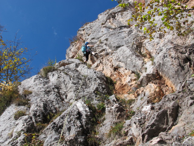 'H&uuml;hnerbrust': Irene in der 1. Seill&auml;nge
