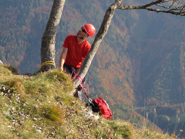 'H&uuml;hnerleiter': Dieter im Ausstieg