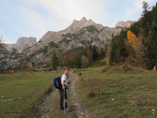 Erich zwischen Oberlehen und Untere Brandanger (25. Okt.)