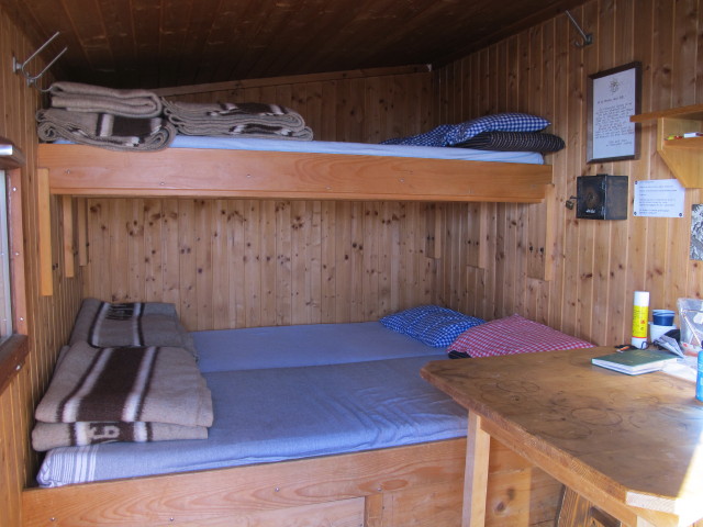 Edelwei&szlig;erh&uuml;tte, 2.349 m (26. Okt.)