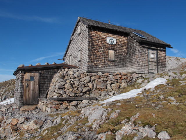 Edelwei&szlig;erh&uuml;tte, 2.349 m (26. Okt.)