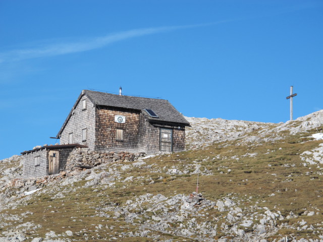 Edelwei&szlig;erh&uuml;tte, 2.349 m (26. Okt.)