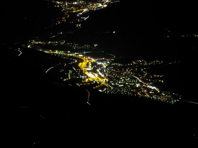 Bischofshofen von der Werfener H&uuml;tte aus (26. Okt.)