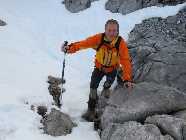 Erich am Weg 229 zwischen Weg 230 und Griesscharte (27. Okt.)