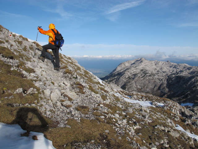 Erich am Weg 229 zwischen Hiefler und Raucheck (27. Okt.)
