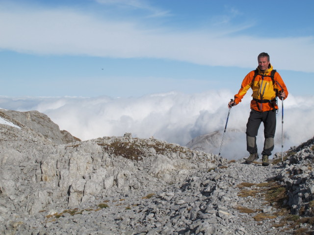 Erich am Weg 229 auf den Bratschenk&ouml;pfen (27. Okt.)