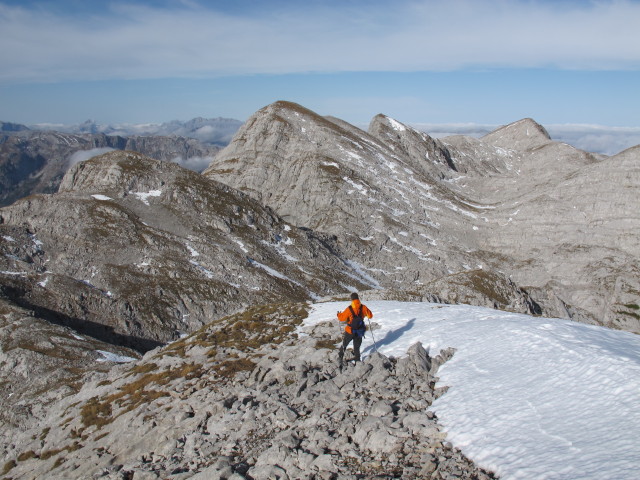 Erich am Weg 229 auf den Bratschenk&ouml;pfen (27. Okt.)