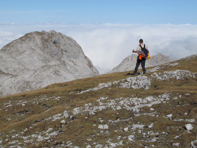 Erich am Weg 229 zwischen Bratschenk&ouml;pfe und Weg 212 (27. Okt.)