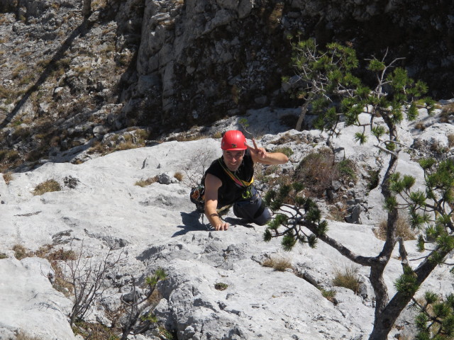 'Brunnerweg': Dieter in der 4. Seill&auml;nge