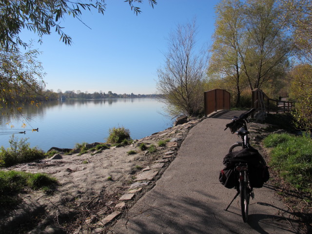 zwischen H&ouml;flein und Kraftwerk Greifenstein