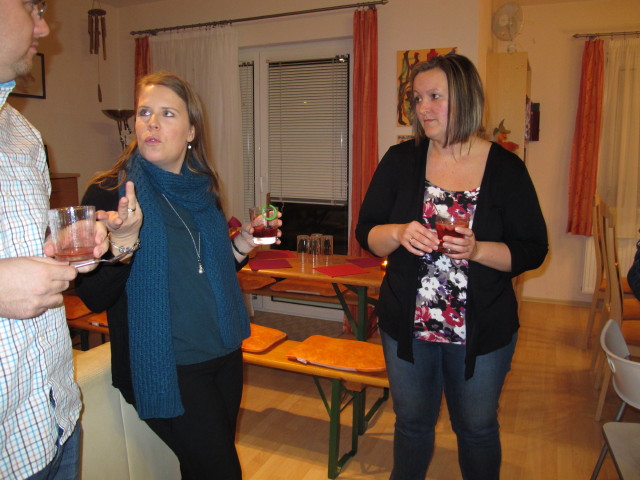 ? und Daniela in Danielas Haus