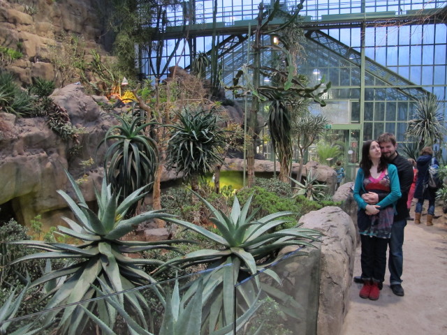 Ayesha und Markus im Wüstenhaus