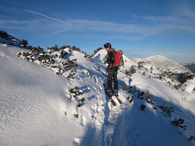 Dieter zwischen Kaserne Oberfeld und Gjaidsteingrube (31. Dez.)