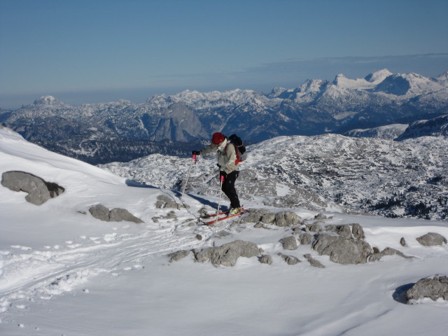 Irene zwischen Gjaidsteingrube und Mittersteinbahn (31. Dez.)
