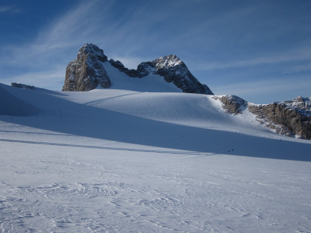 Hoher Dachstein vom Hallst&auml;tter Gletscher aus (31. Dez.)