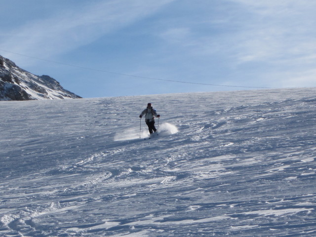 Irene am Hallst&auml;tter Gletscher (31. Dez.)