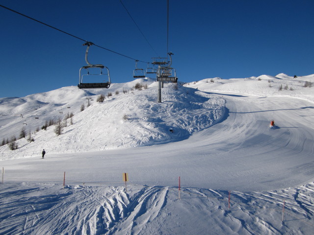 Gipfelabfahrt von der Au&szlig;ervillgraten-Bahn aus
