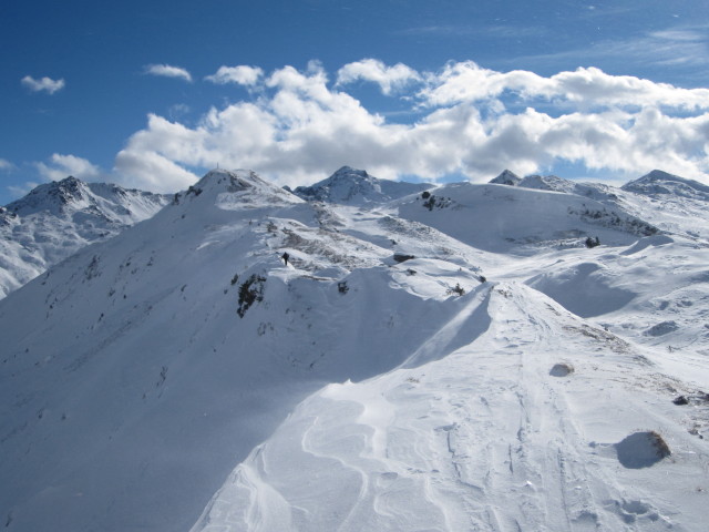 Axel zwischen Unterer Nurpensalm und Rosslaufspitze