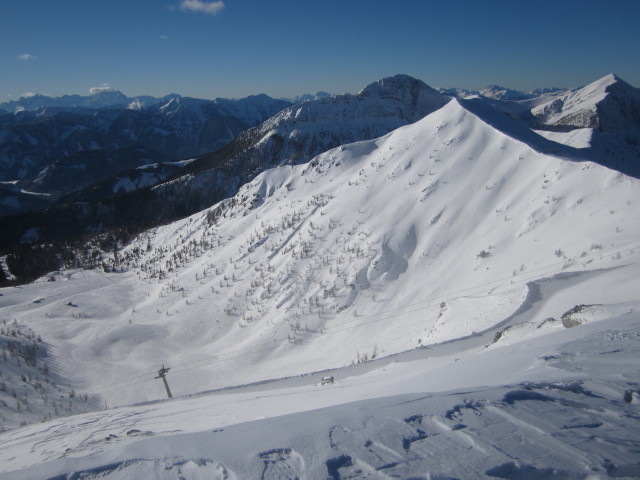 vom Goldeck Richtung S&uuml;den