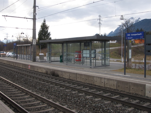 Haltestelle Pill-Vomperbach, 544 m (18. J&auml;n.)