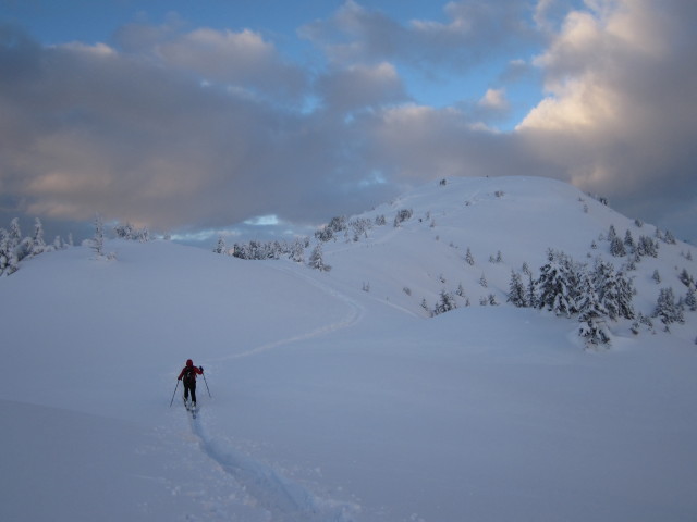 Axel zwischen Padauner M&auml;hder und Padauner Kogel