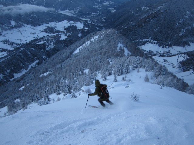 Axel zwischen Padauner Kogel und Steinhof