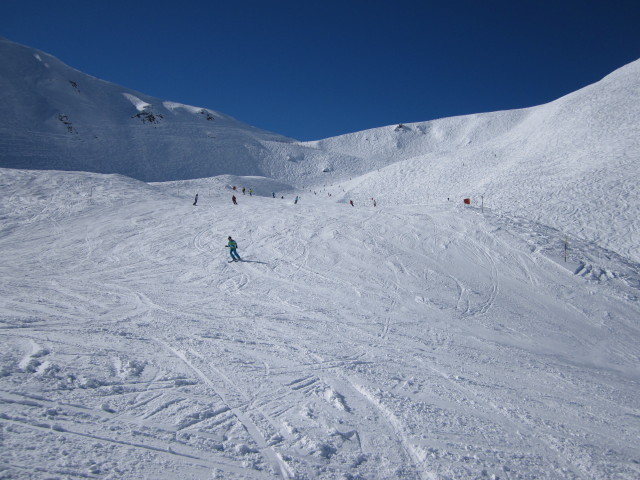 Olympiaabfahrt Damen