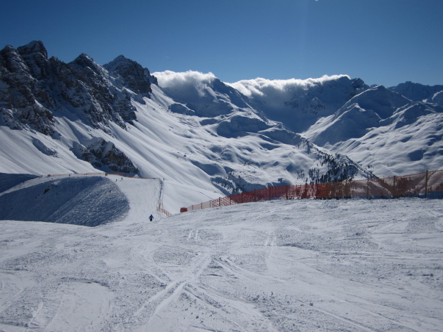 Olympiaabfahrt Damen