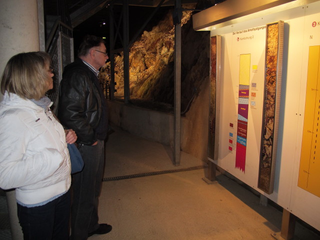 Mama und Papa im Schaustollen