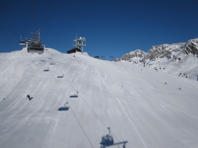 Osthang Einfahrt von der Osthangbahn aus (8. M&auml;rz)