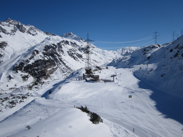 Talstation der Albonabahn II, 1.841 m (8. M&auml;rz)