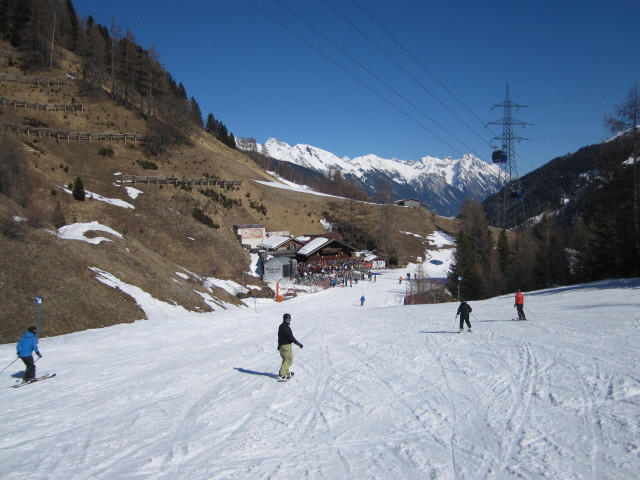 Markus auf der Abfahrt 'Zammermoos - St. Anton' (8. März)
