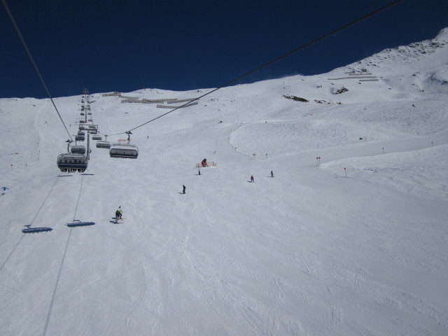 GampbergAbfahrt von der Gampbergbahn aus (8. M&auml;rz)