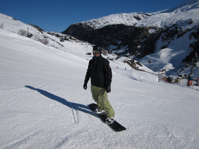 Markus auf der JazziAbfahrt (9. M&auml;rz)