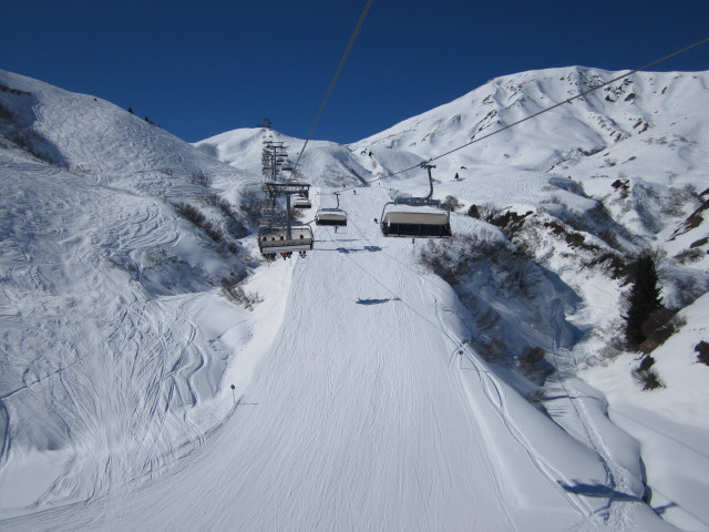 Hasensprungabfahrt von der Hasensprungbahn aus (9. M&auml;rz)