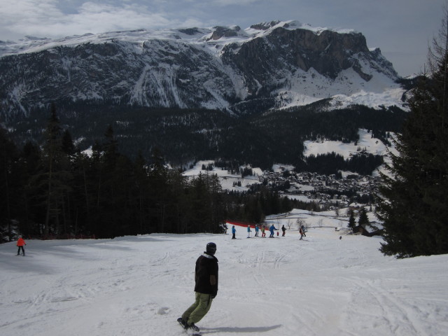 Markus auf der Piste 'Santa Croce' (15. M&auml;rz)