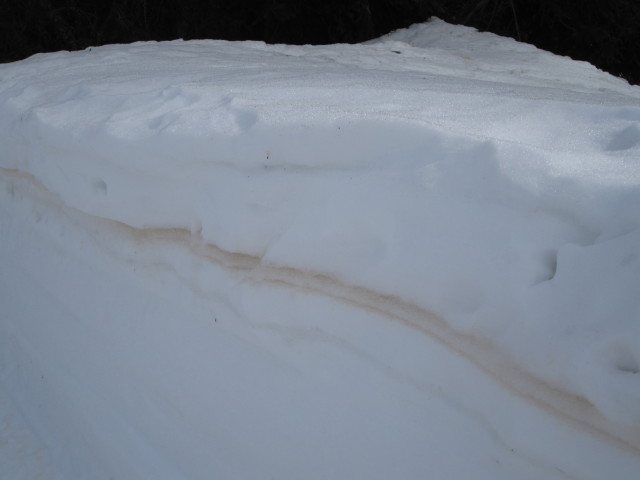 neben der Piste 'La Crusc' (15. M&auml;rz)