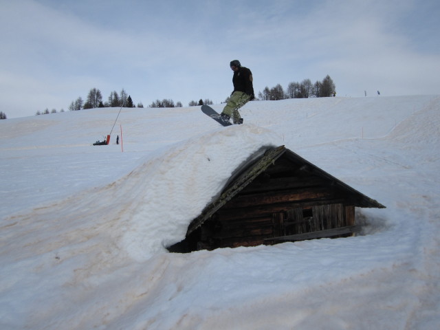 Markus neben der Piste 'Roby' (15. M&auml;rz)