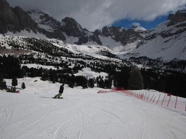 Markus auf der Piste 'Cisles 3' (16. M&auml;rz)
