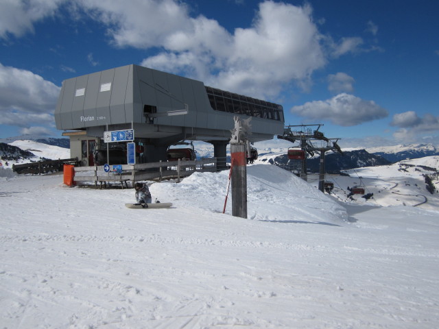Bergstation des Sessellifts Florian, 2.125 m (16. M&auml;rz)