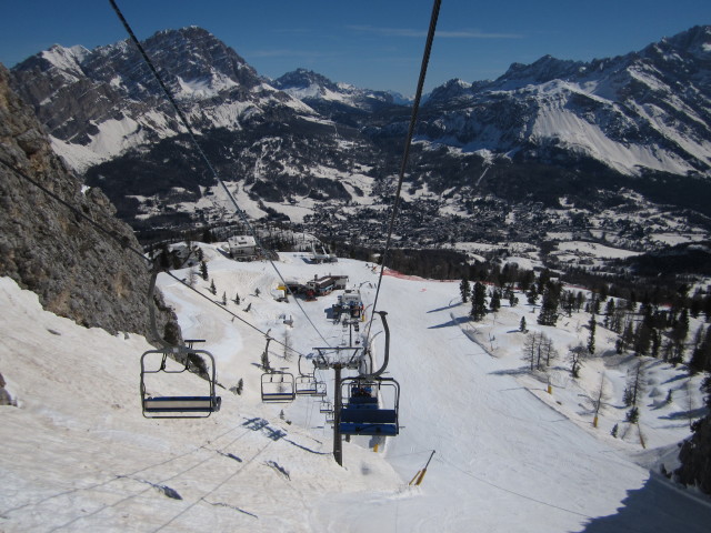 Sessellift Duca D'Aosta/Pomedes (17. M&auml;rz)